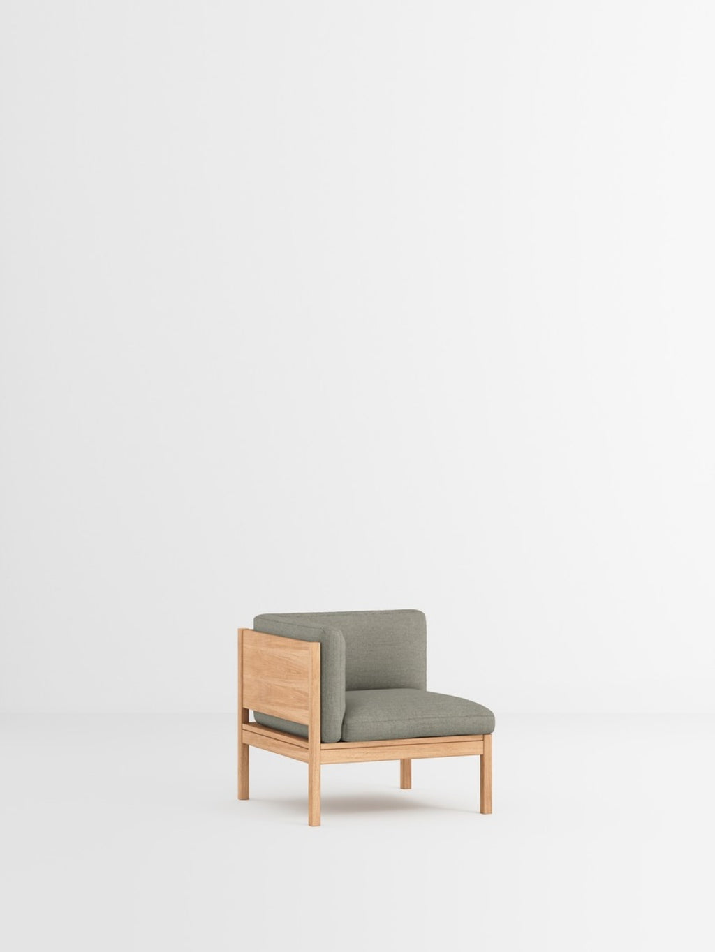 Moebe Modular Sofa Set, Corner, Re-wool 128 (fsc Mix Credit)