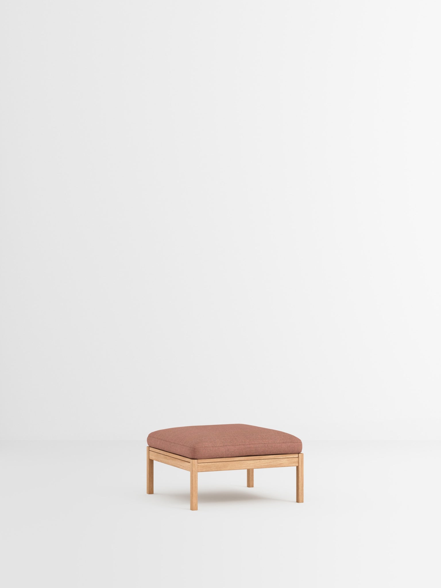 Moebe Modular Sofa Set, Ottoman, Re-wool 648 (fsc Mix Credit)