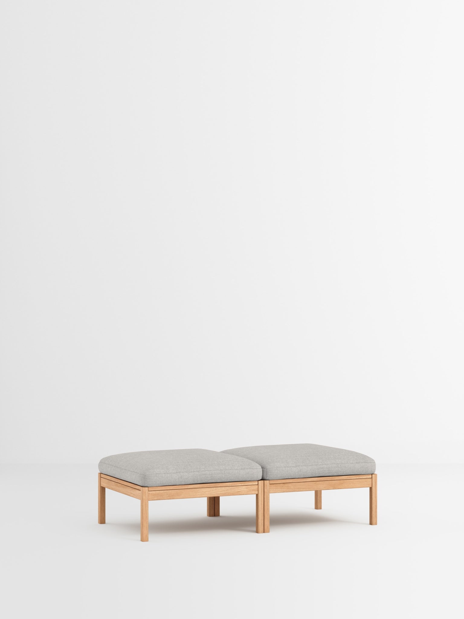 Moebe Modular Sofa Set, 2 Seater Daybed, Autumn 101 (fsc Mix Credit)