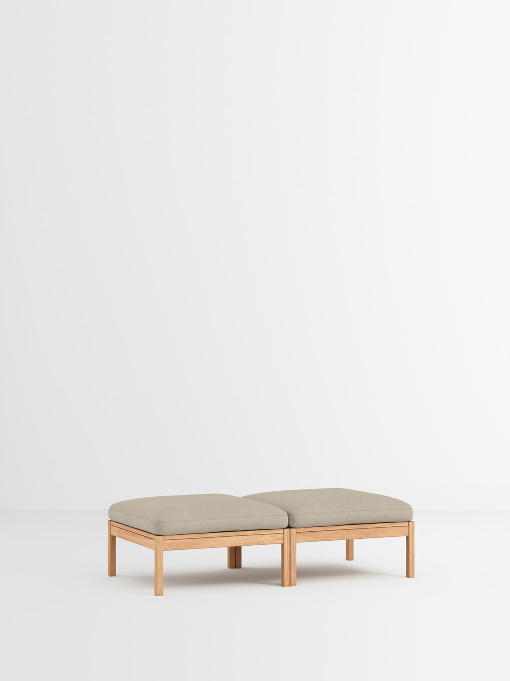 Moebe Modular Sofa Set, 2 Seater Daybed, Field 233 (fsc Mix Credit)