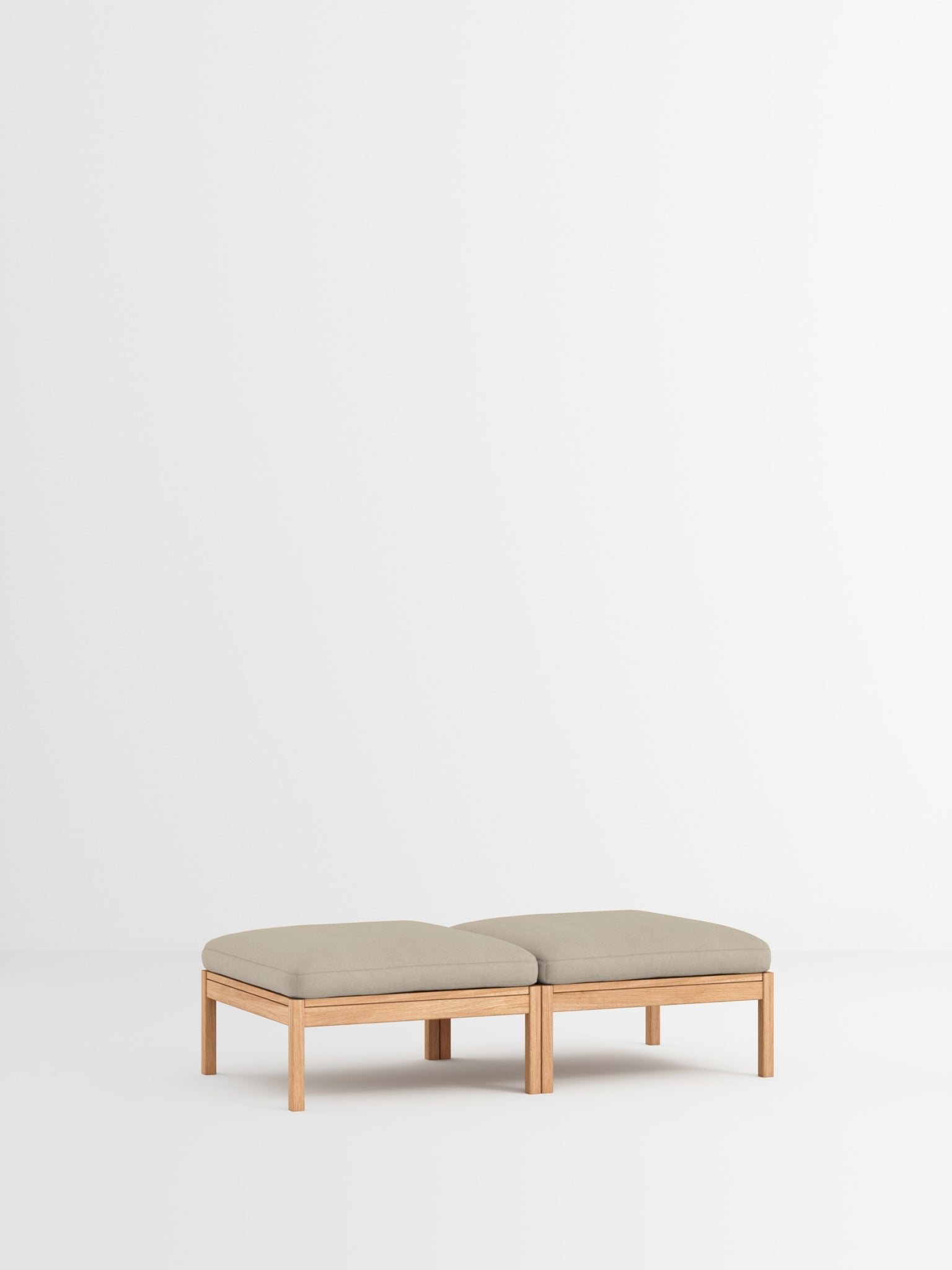 Moebe Modular Sofa Set, 2 Seater Daybed, Field 233 (fsc Mix Credit)