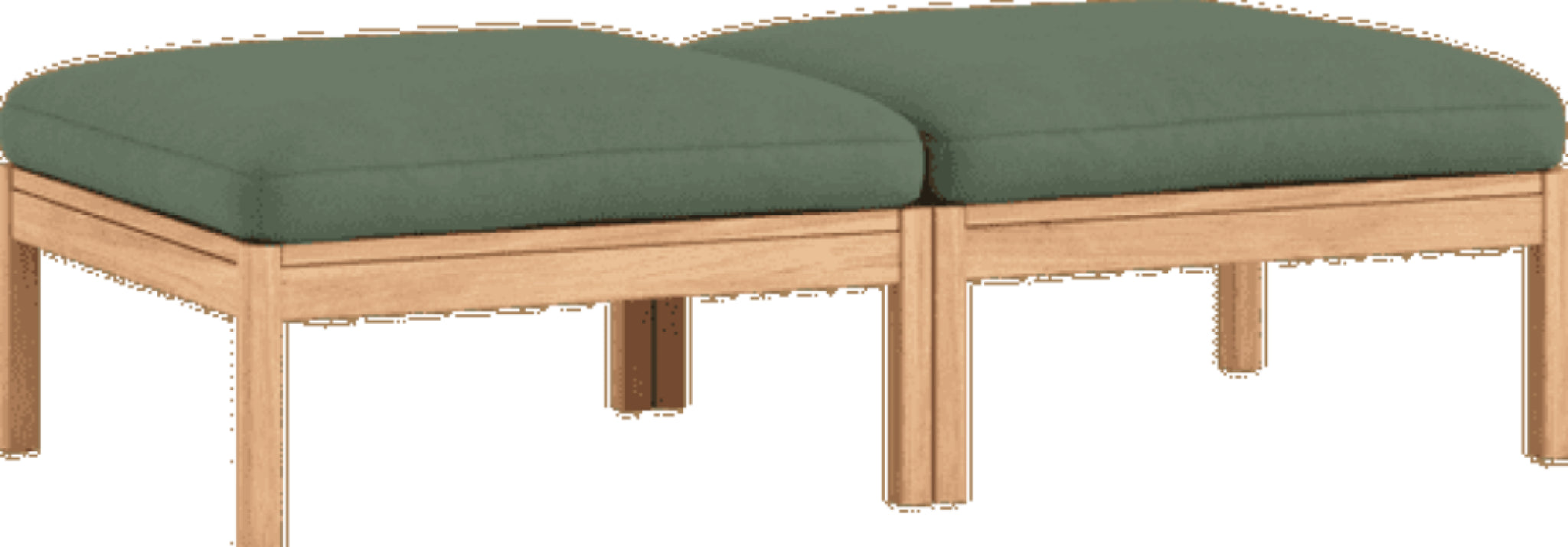 Moebe Modular Sofa Set, 2 Seater Daybed, Field 943 (fsc Mix Credit)