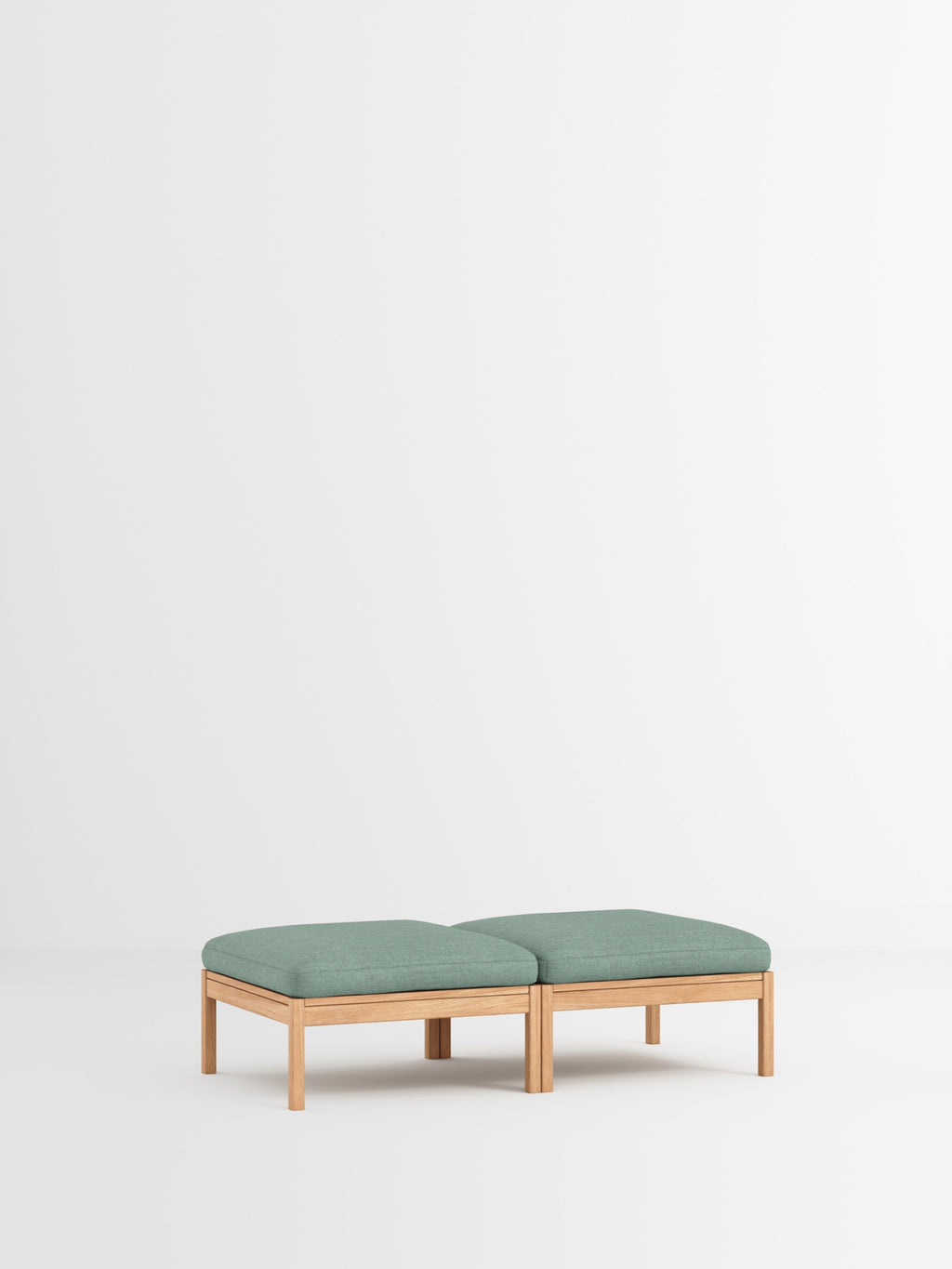 Moebe Modular Sofa Set, 2 Seater Daybed, Re-wool 868 (fsc Mix Credit)