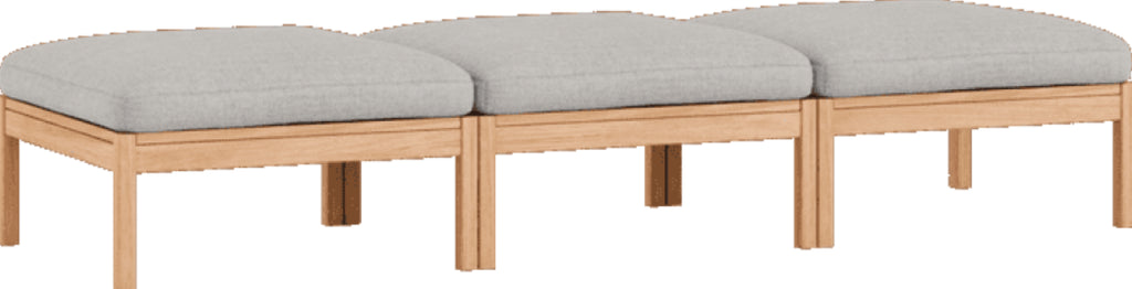 Moebe Modular Sofa Set, 3 Seater Daybed, Autumn 101 (fsc Mix Credit)