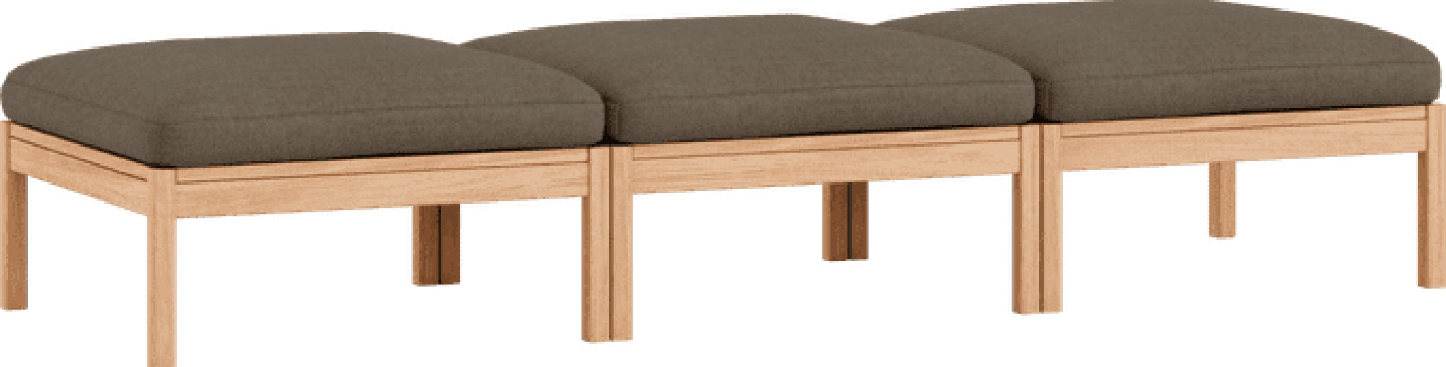 Moebe Modular Sofa Set, 3 Seater Daybed, Autumn 361 (fsc Mix Credit)