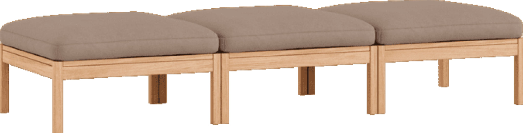 Moebe Modular Sofa Set, 3 Seater Daybed, Field 343 (fsc Mix Credit)