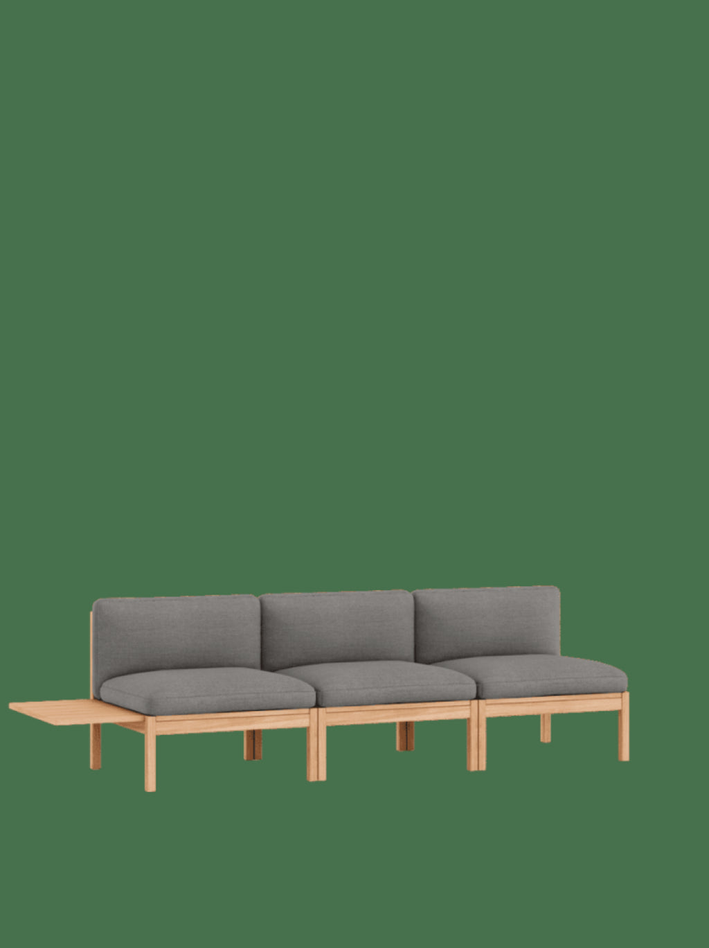 Moebe Modular Sofa Set, 3 Seater Sofa With 1 Side Table, Autumn 131 (fsc Mix Credit)