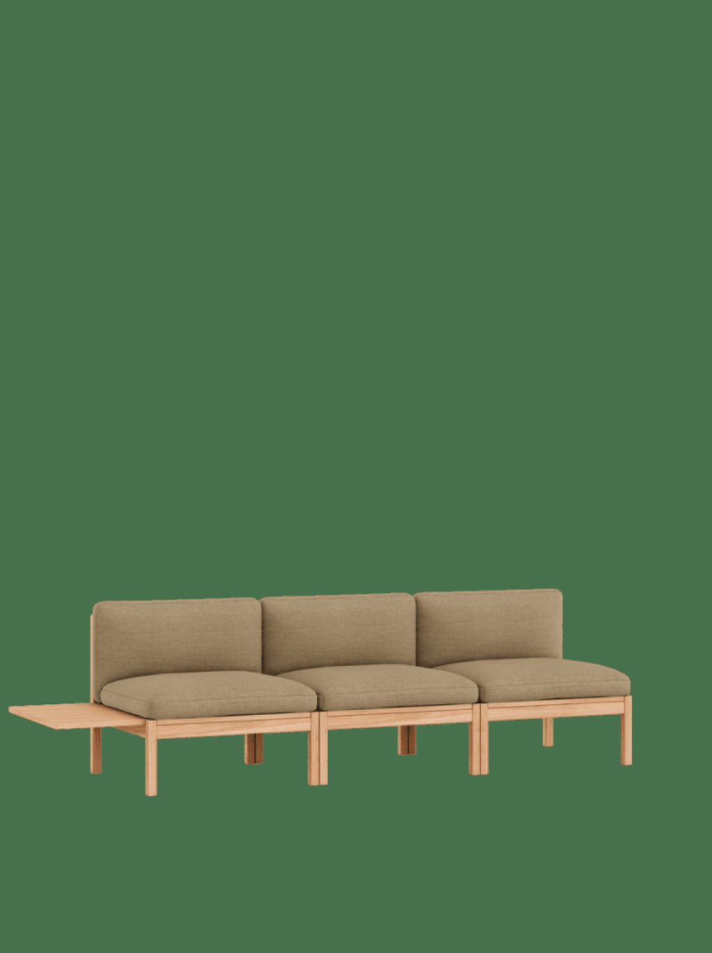 Moebe Modular Sofa Set, 3 Seater Sofa With 1 Side Table, Autumn 221 (fsc Mix Credit)