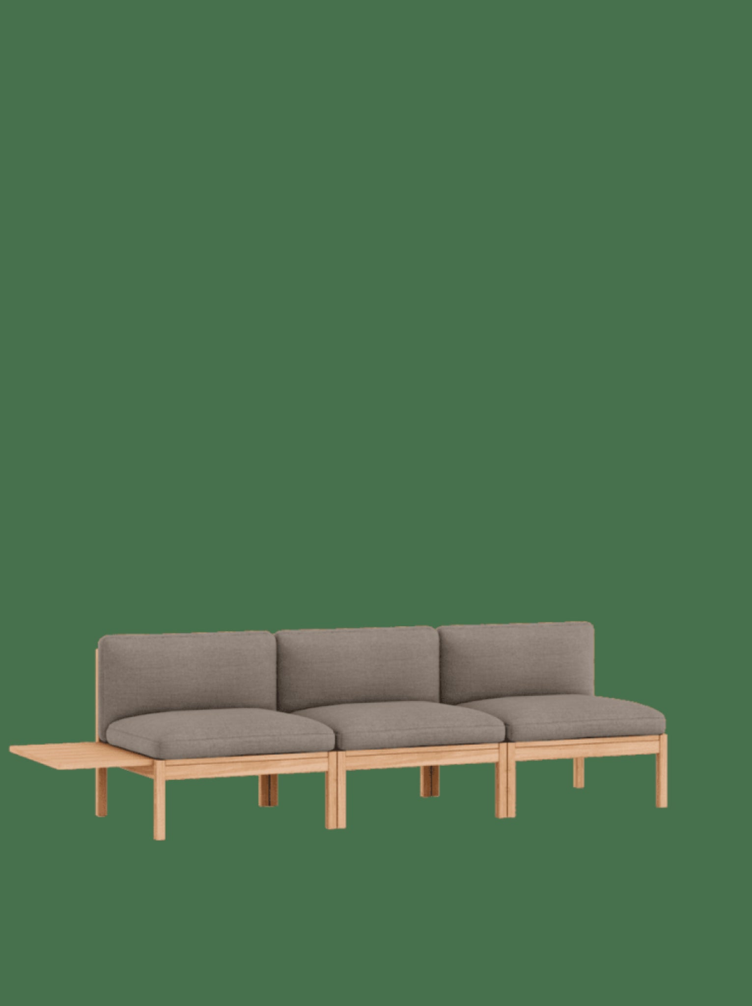 Moebe Modular Sofa Set, 3 Seater Sofa With 1 Side Table, Autumn 331 (fsc Mix Credit)