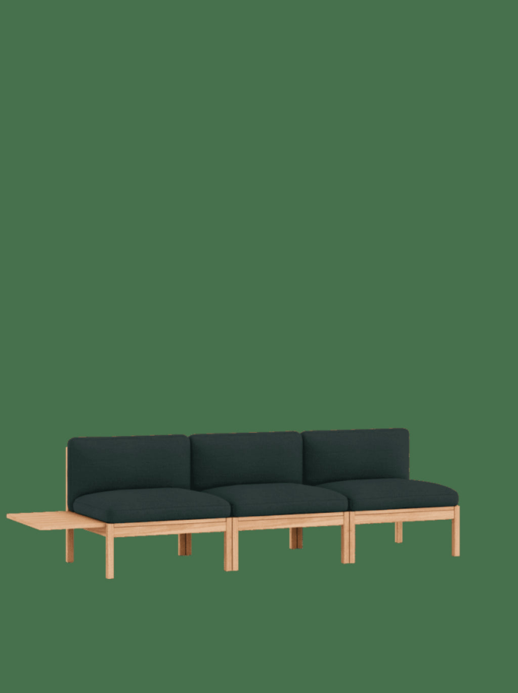 Moebe Modular Sofa Set, 3 Seater Sofa With 1 Side Table, Autumn 971 (fsc Mix Credit)