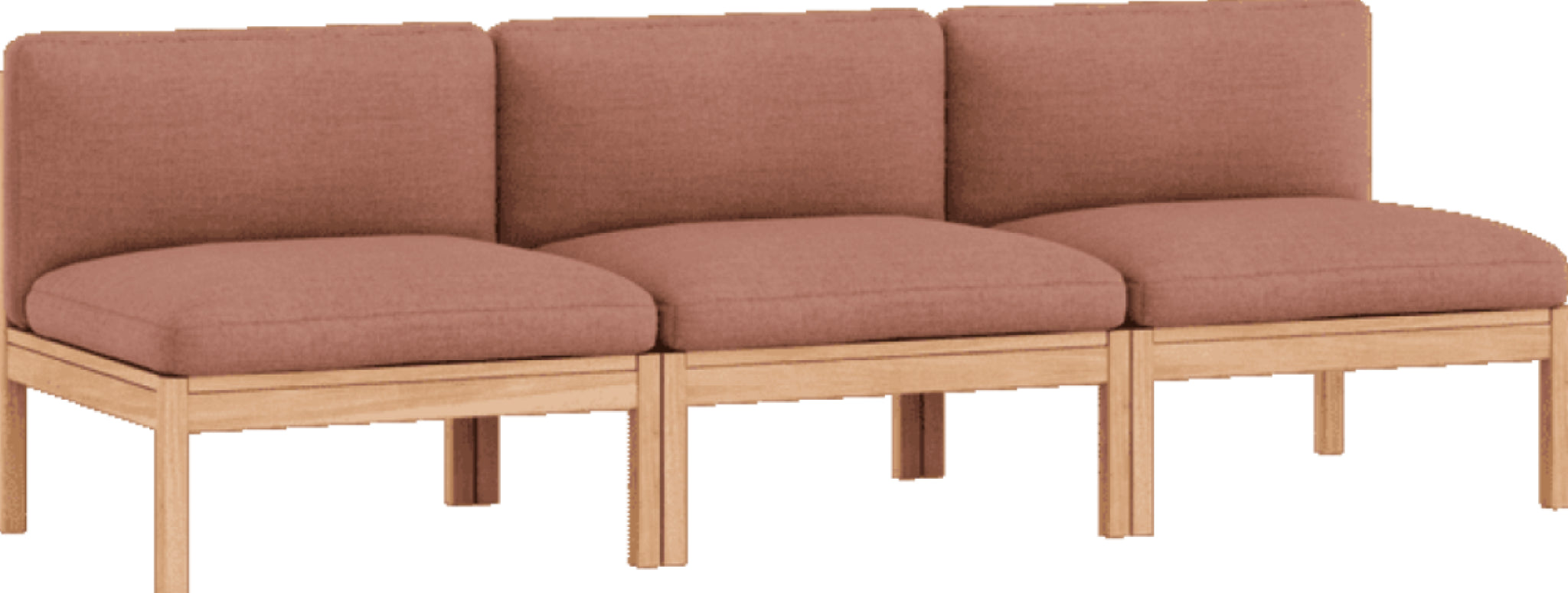 Moebe Modular Sofa Set, 3 Seater Sofa, Re-wool 648 (fsc Mix Credit)