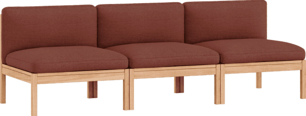 Moebe Modular Sofa Set, 3 Seater Sofa, Re-wool 687 (fsc Mix Credit)
