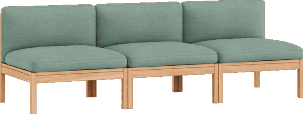 Moebe Modular Sofa Set, 3 Seater Sofa, Re-wool 868 (fsc Mix Credit)