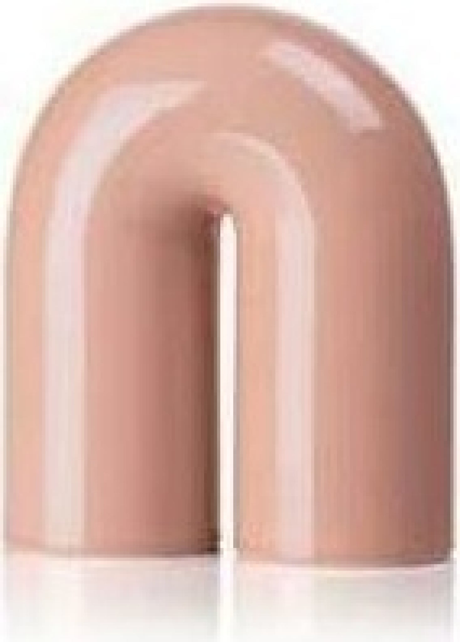 Lucie Kaas Paipa Tube Ceramic Figure Small, Blush Pink
