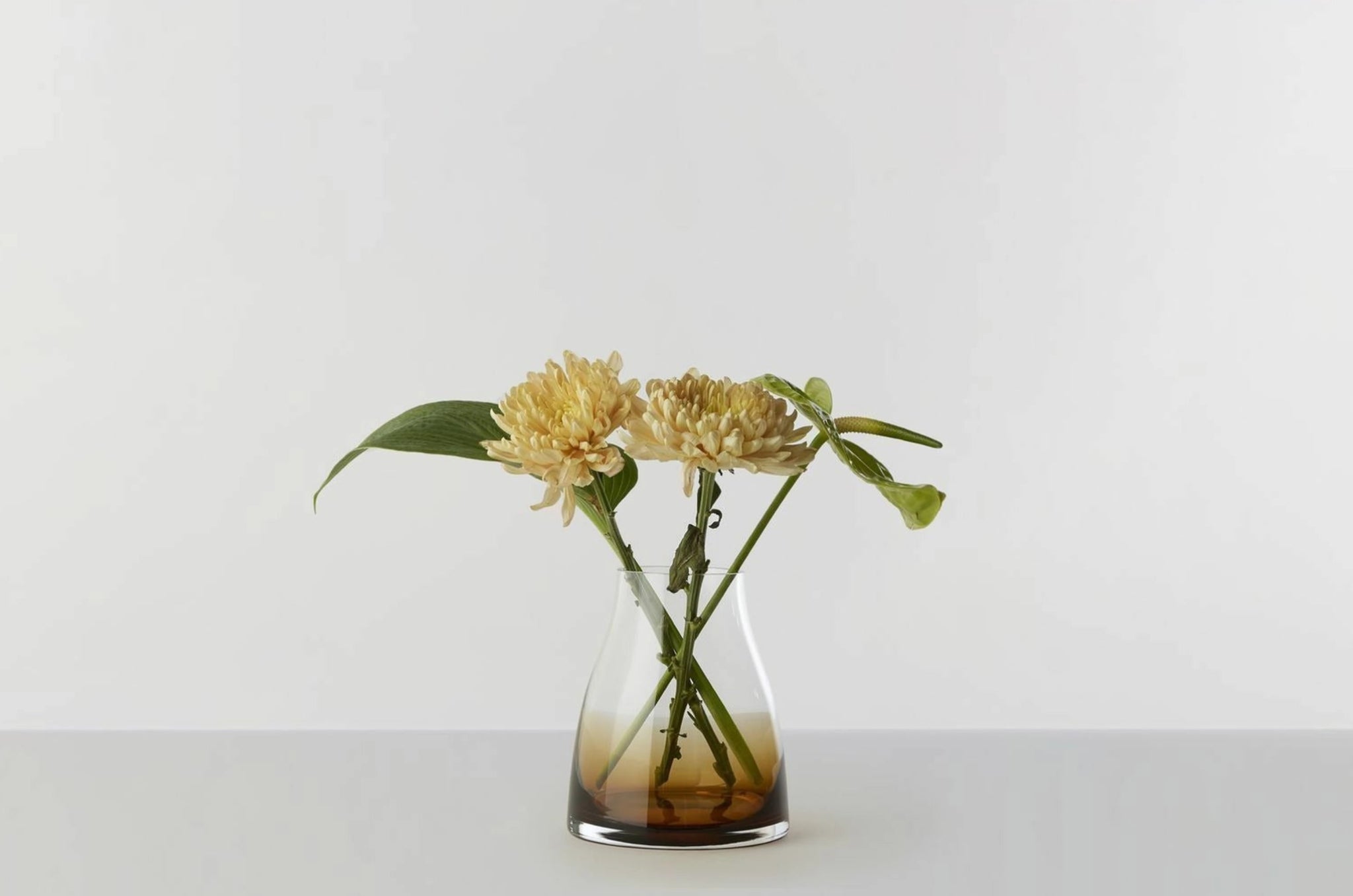 Ro Collection No. 2 Flower Vase øxh 15 X18, Burnt Sienna