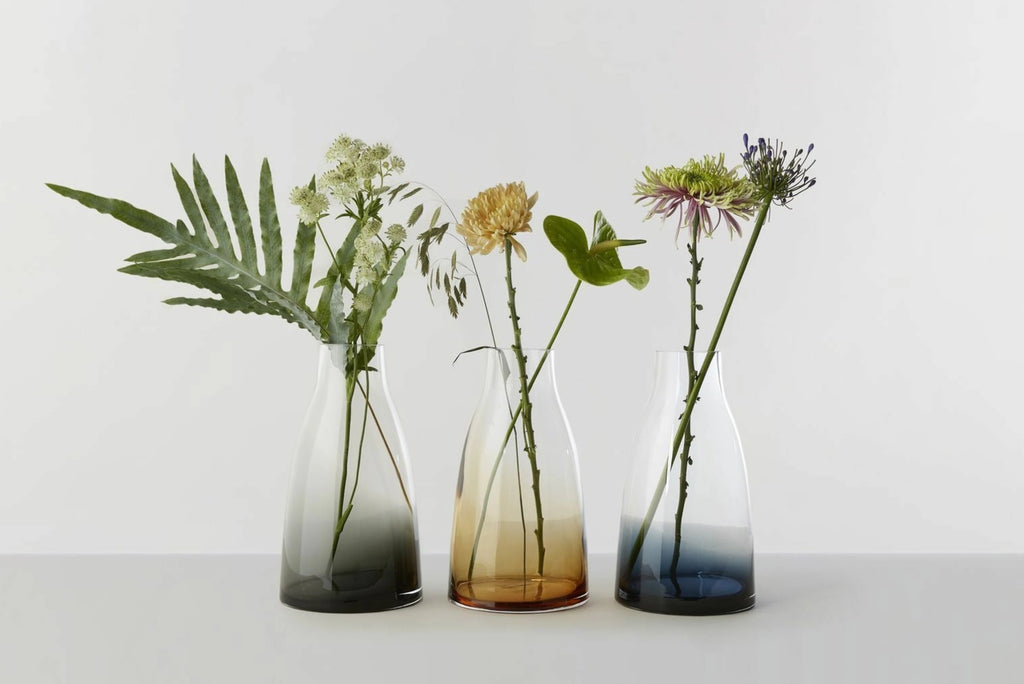 Ro Collection No. 3 Flower Vase øxh 19 X34, Burnt Sienna