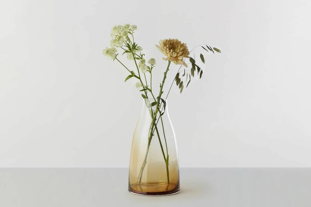 Ro Collection No. 3 Flower Vase øxh 19 X34, Burnt Sienna