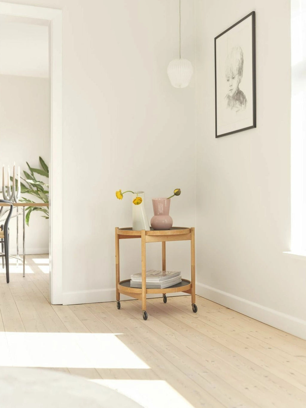 Ro Collection No. 66 Oval Vase, Pink