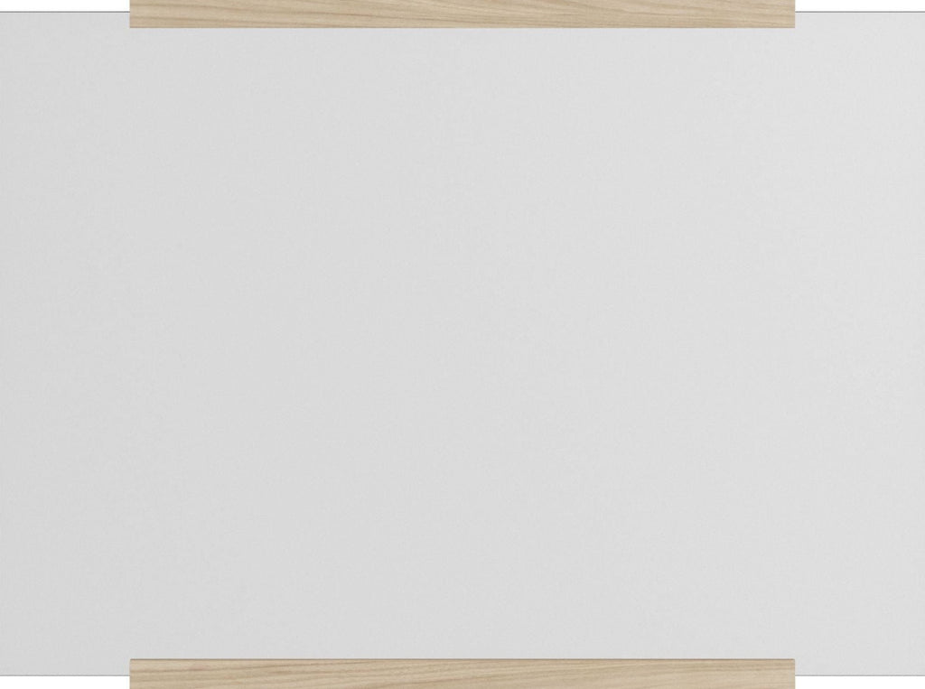 Moebe Rectangular Ash Wall Mirror 43.3x30 cm - Minimalist Nordic Design