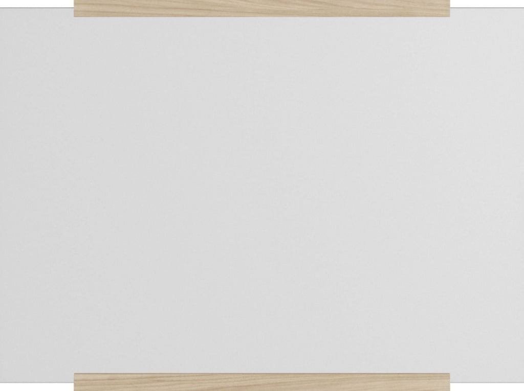 Moebe Rectangular Ash Wall Mirror 43.3x30 cm - Minimalist Nordic Design