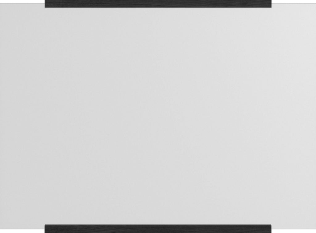 Minimalist Black Moebe Wall Mirror 71.9x50 cm - Nordic Oak Design