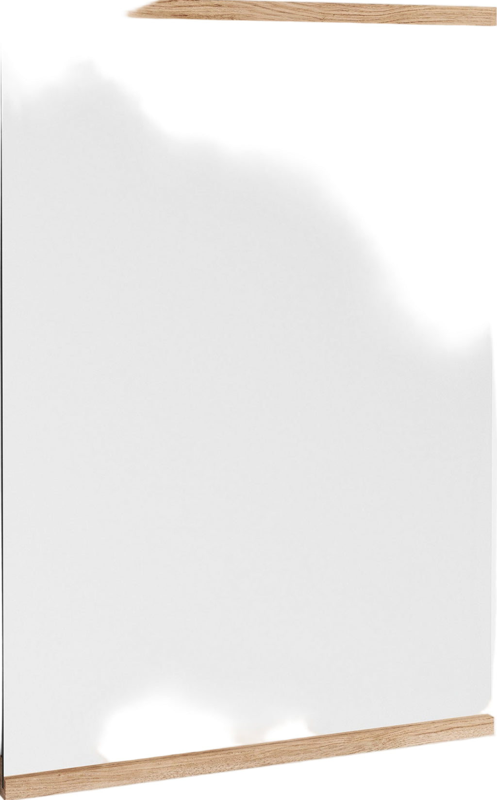 Moebe Rectangular Oak Wall Mirror 71.9x50 cm - Minimalist Nordic Design