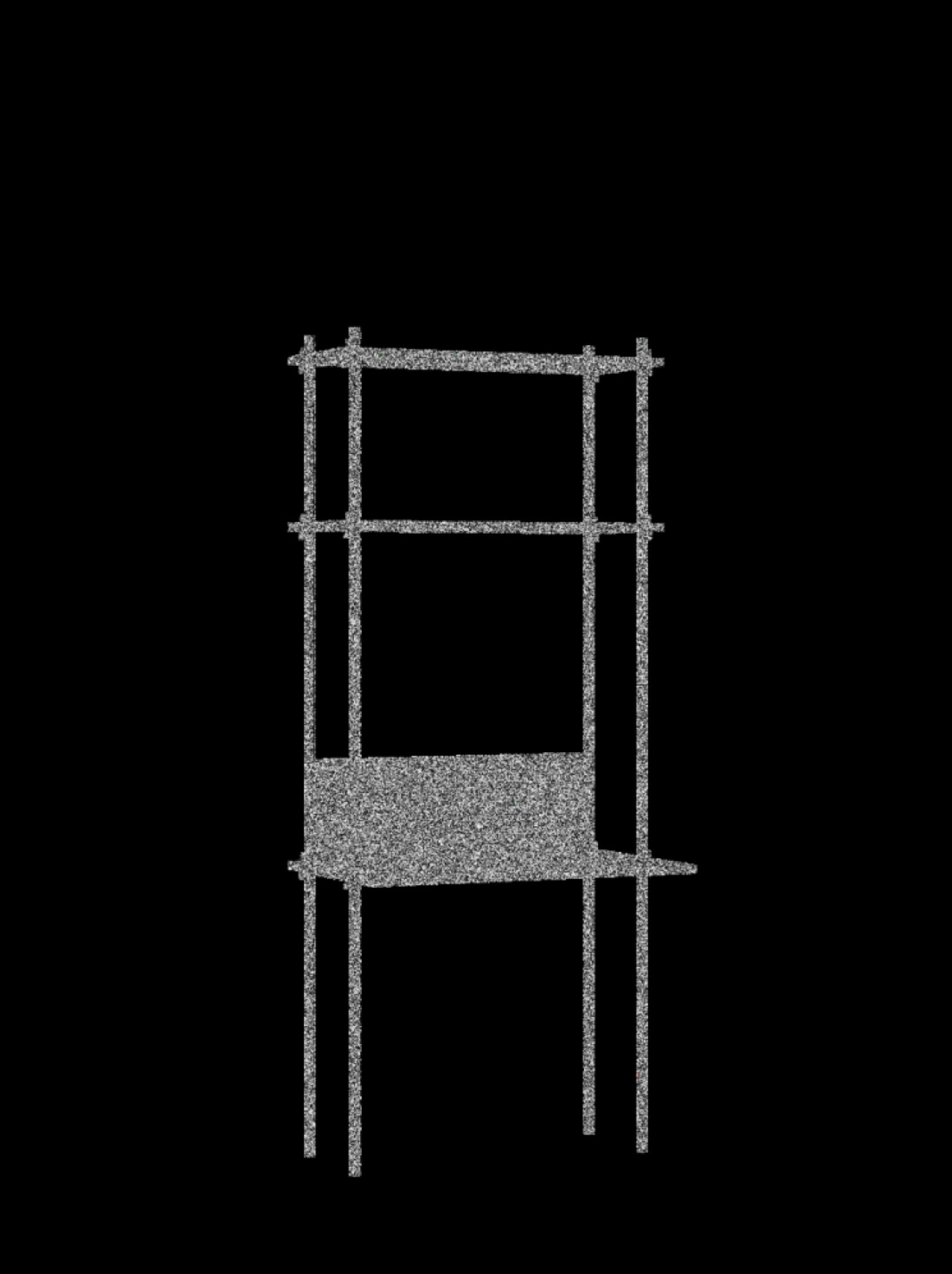 Moebe Shelving Set S.200.1.d, Black Shelves, Black Legs (fsc Mix Credit)