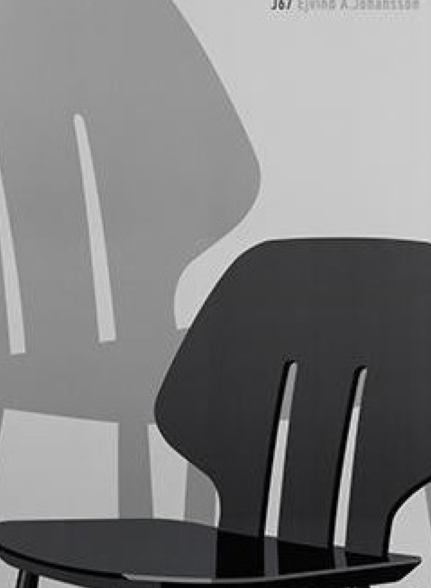 Fdb Møbler J67 Design Poster With History, 80x60cm