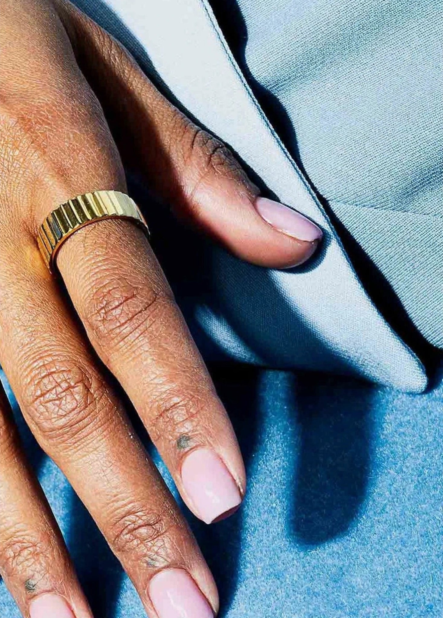 Vincent Eternal Stair Ring Gold Plated