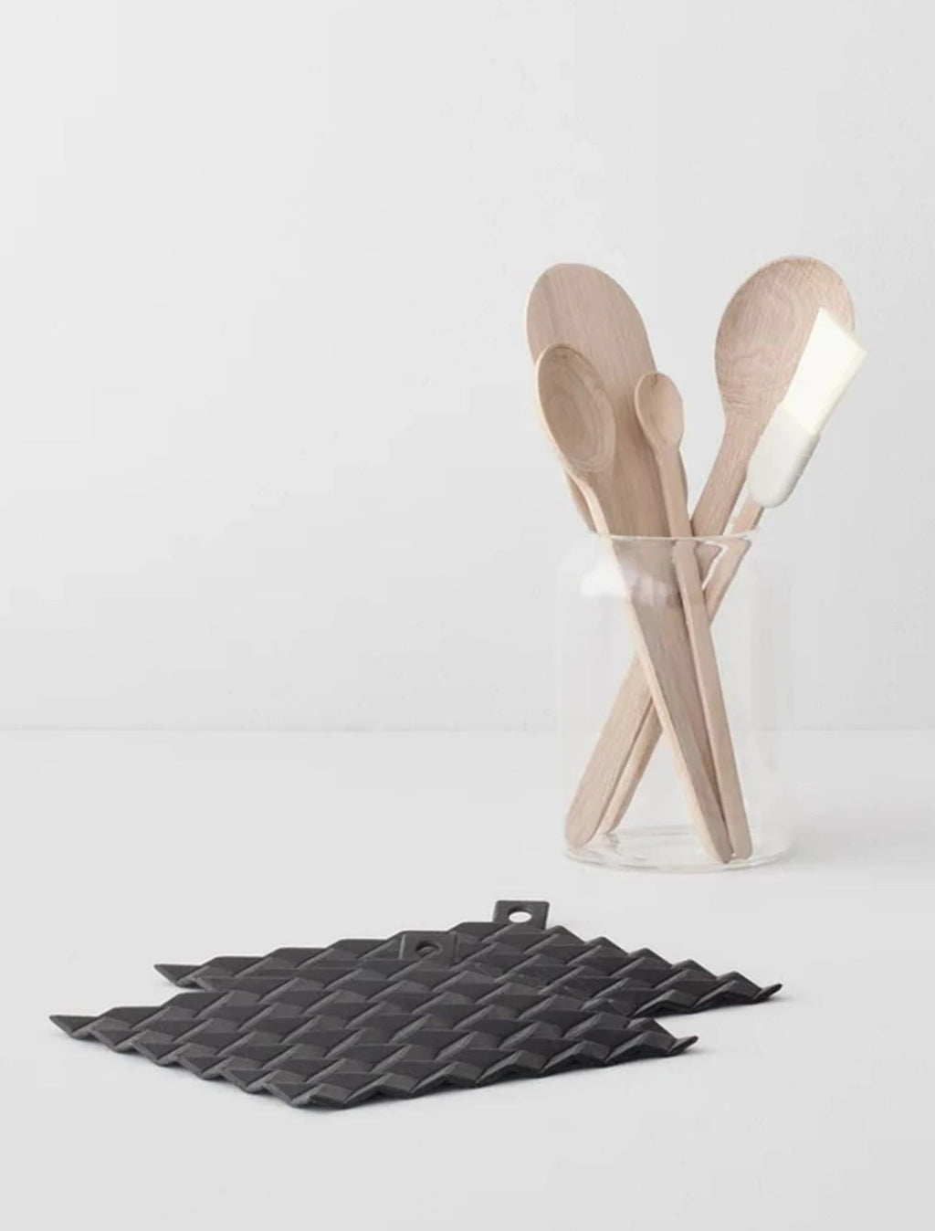 Rig Tig Hold On Potholders, Light Grey