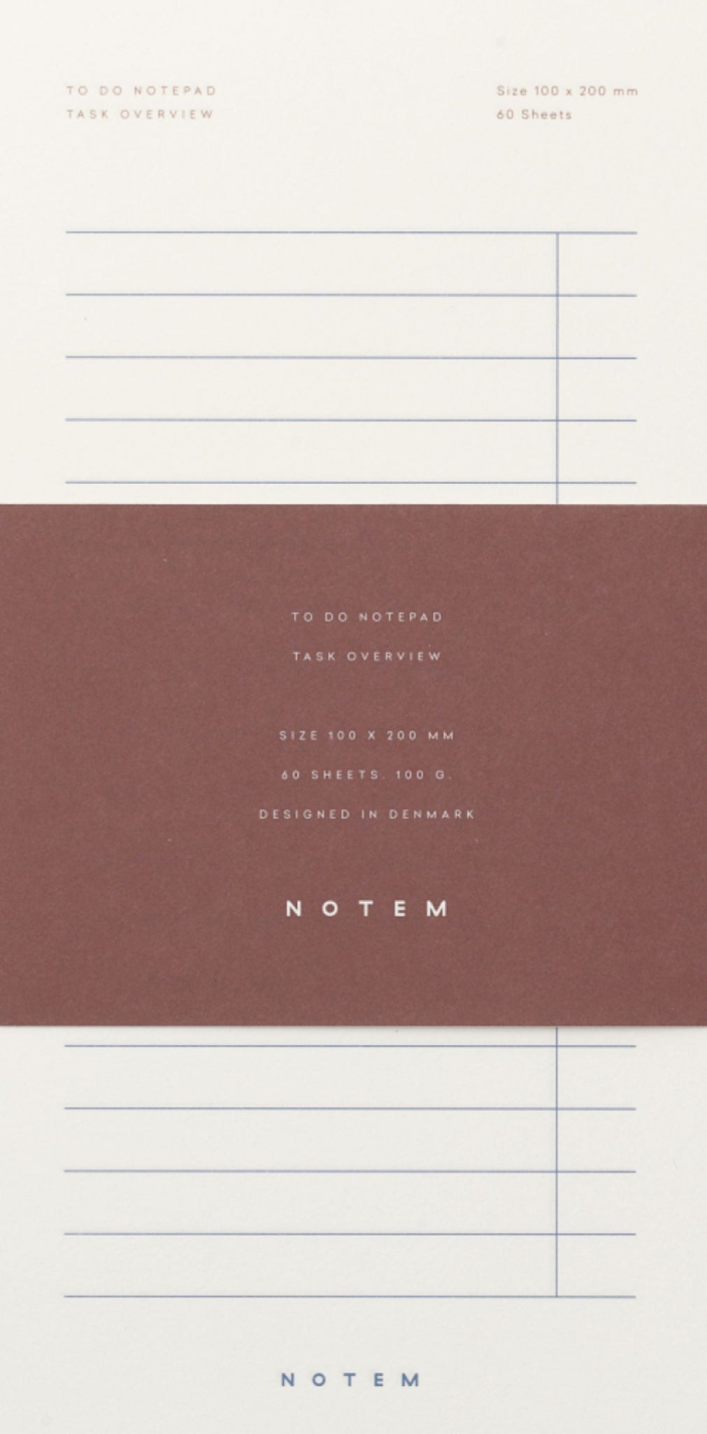 Notem Studio Milo To Do Notepad