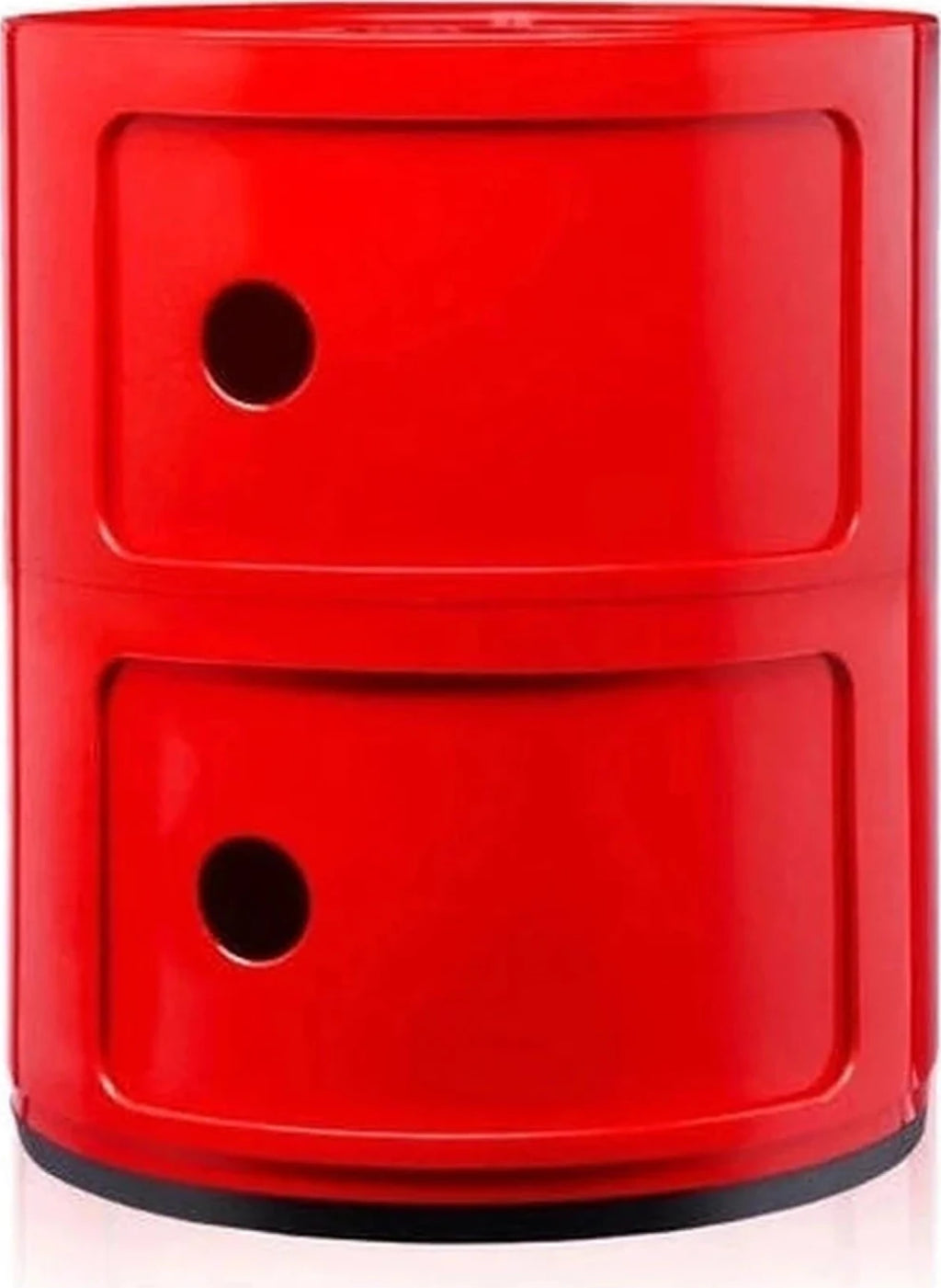 Kartell Componibili Classic Container 2 Elements, Red