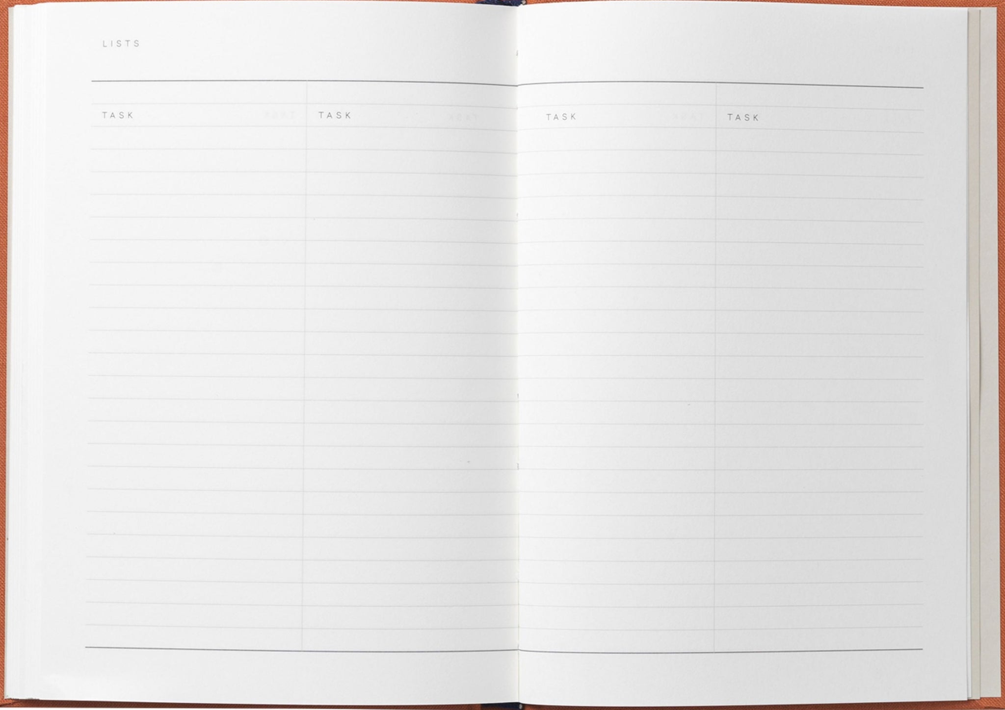 Notem Studio Even Weekly Journal Medium, Sienna Cloth