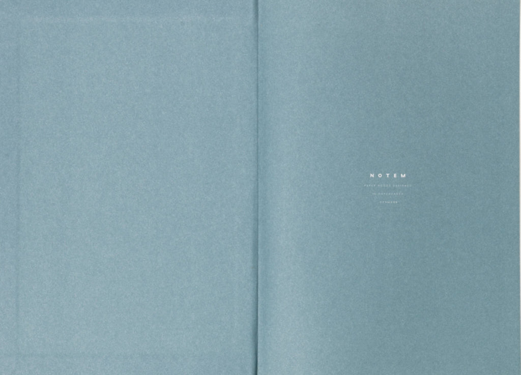 Notem Studio Bea, Notebook With Elastic Band, Dark Blue