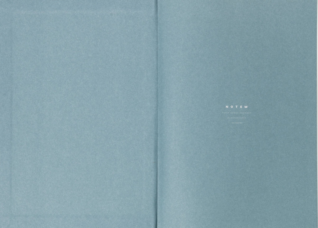 Notem Studio Bea, Notebook With Elastic Band, Dark Sienna