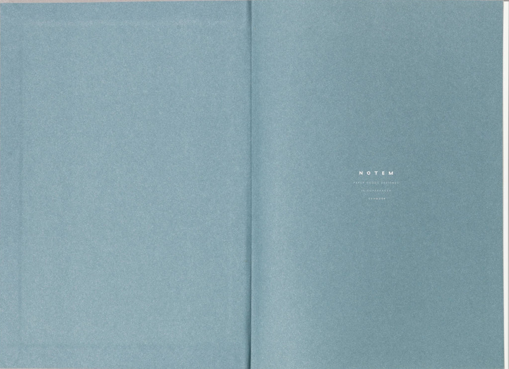 Notem Studio Bea, Notebook With Elastic Band, Light Gray