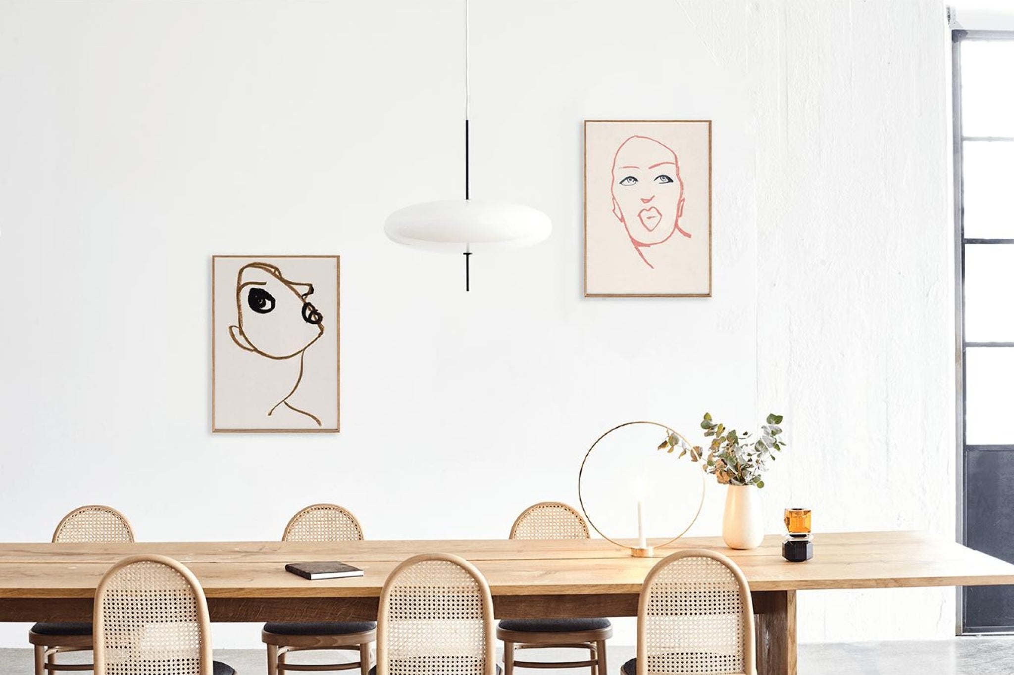 Paper Collective Silhouette 02 Poster, 30x40 Cm