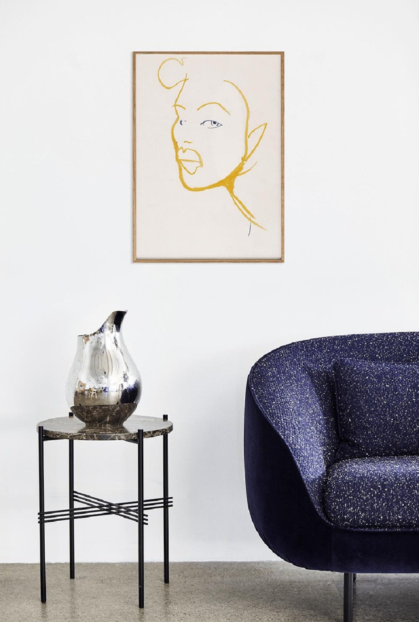 Paper Collective Silhouette 03 Poster, 50x70 Cm