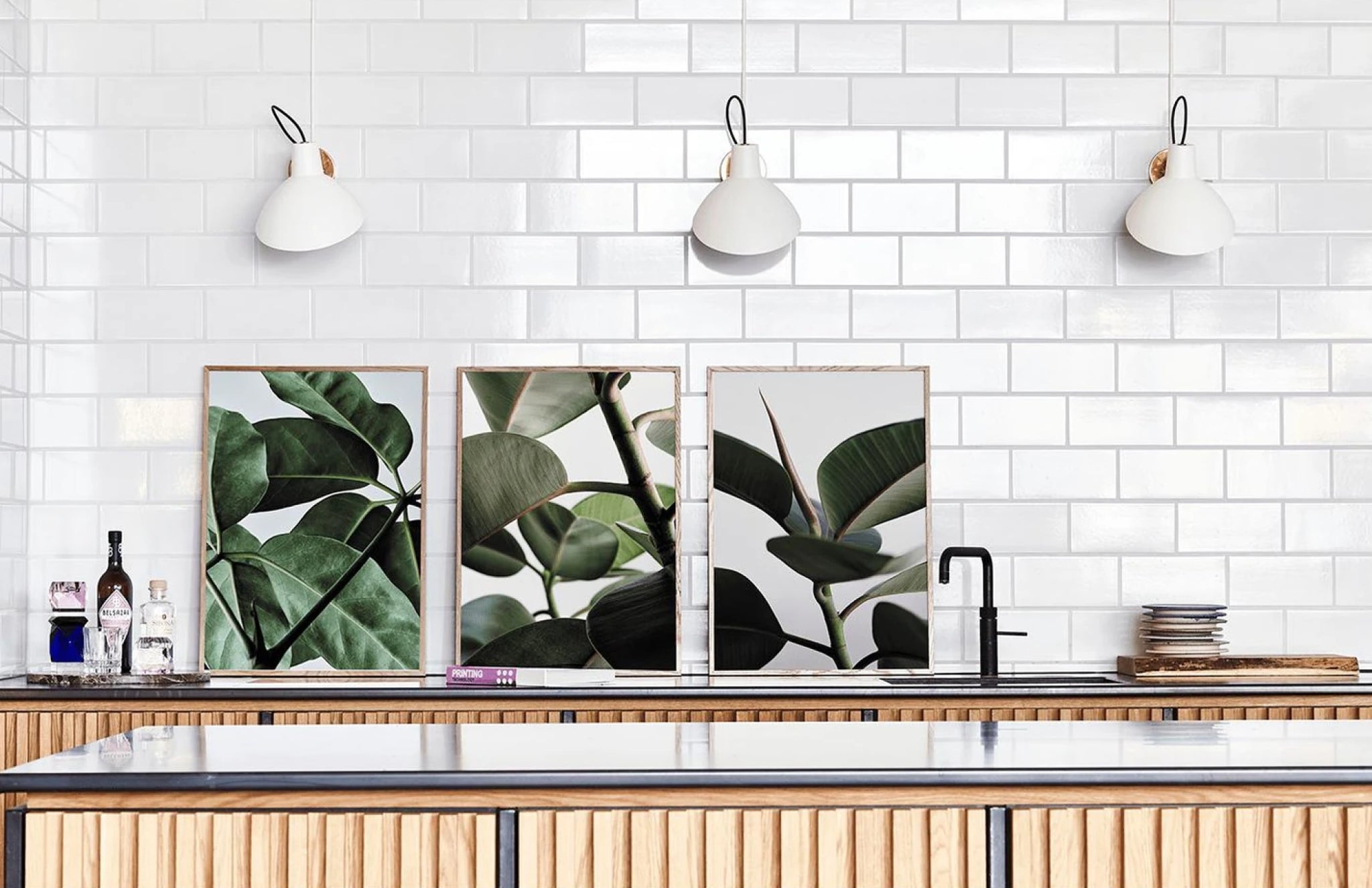 Paper Collective Green Home 03 Poster, 50x70 Cm