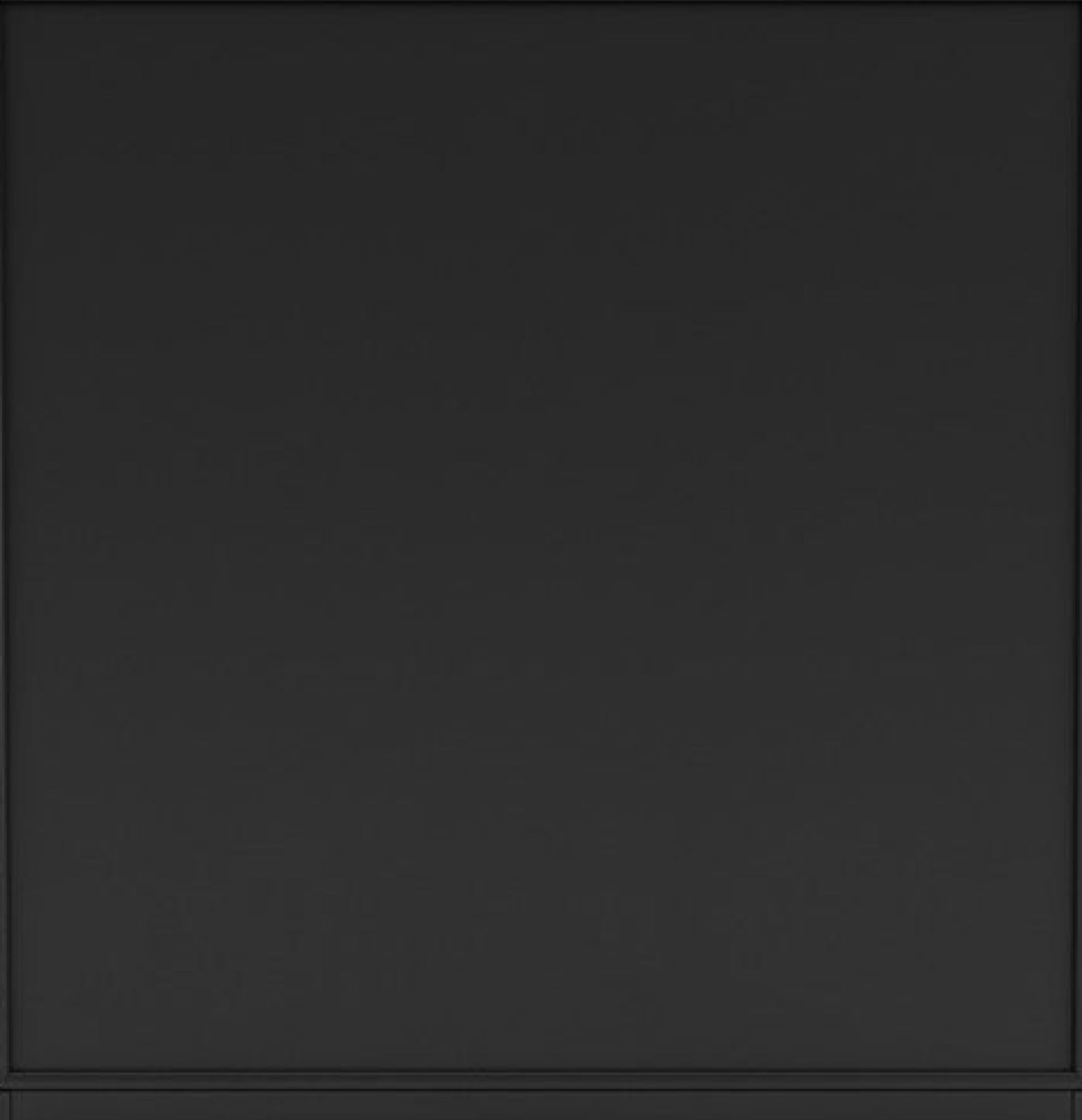 Montana Compile Decorative Shelf With 3 Cm Plinth, Black