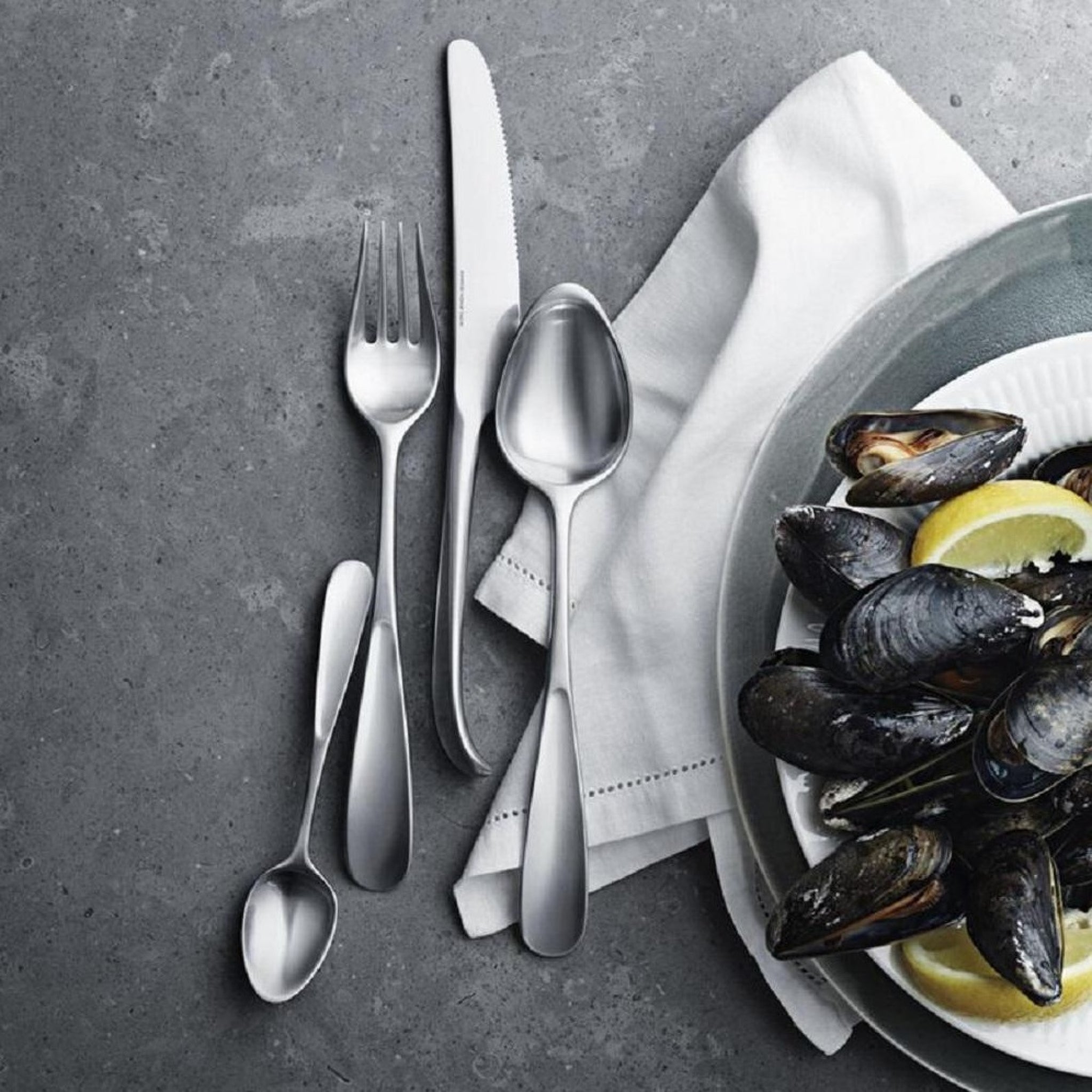 Georg Jensen Vivianna Dessert Spoon, Set Of 4