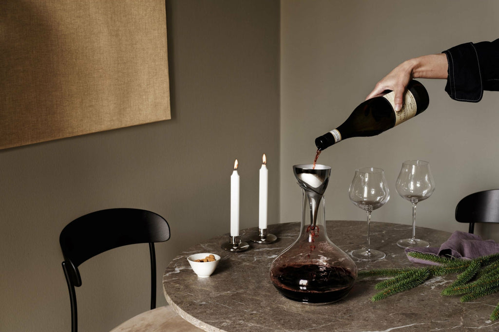 Georg Jensen Sky Funnel For Wine Carafe, Stainless Steel