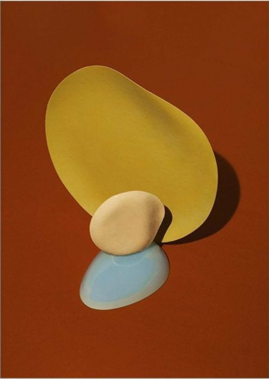 Ferm Living Nexus Poster 4, Yellow