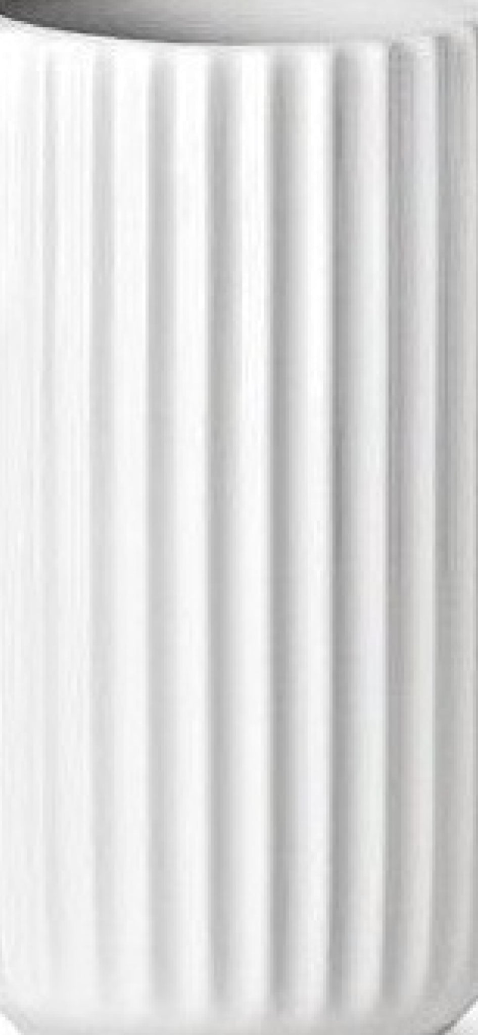 Lyngby Vase White, 15cm