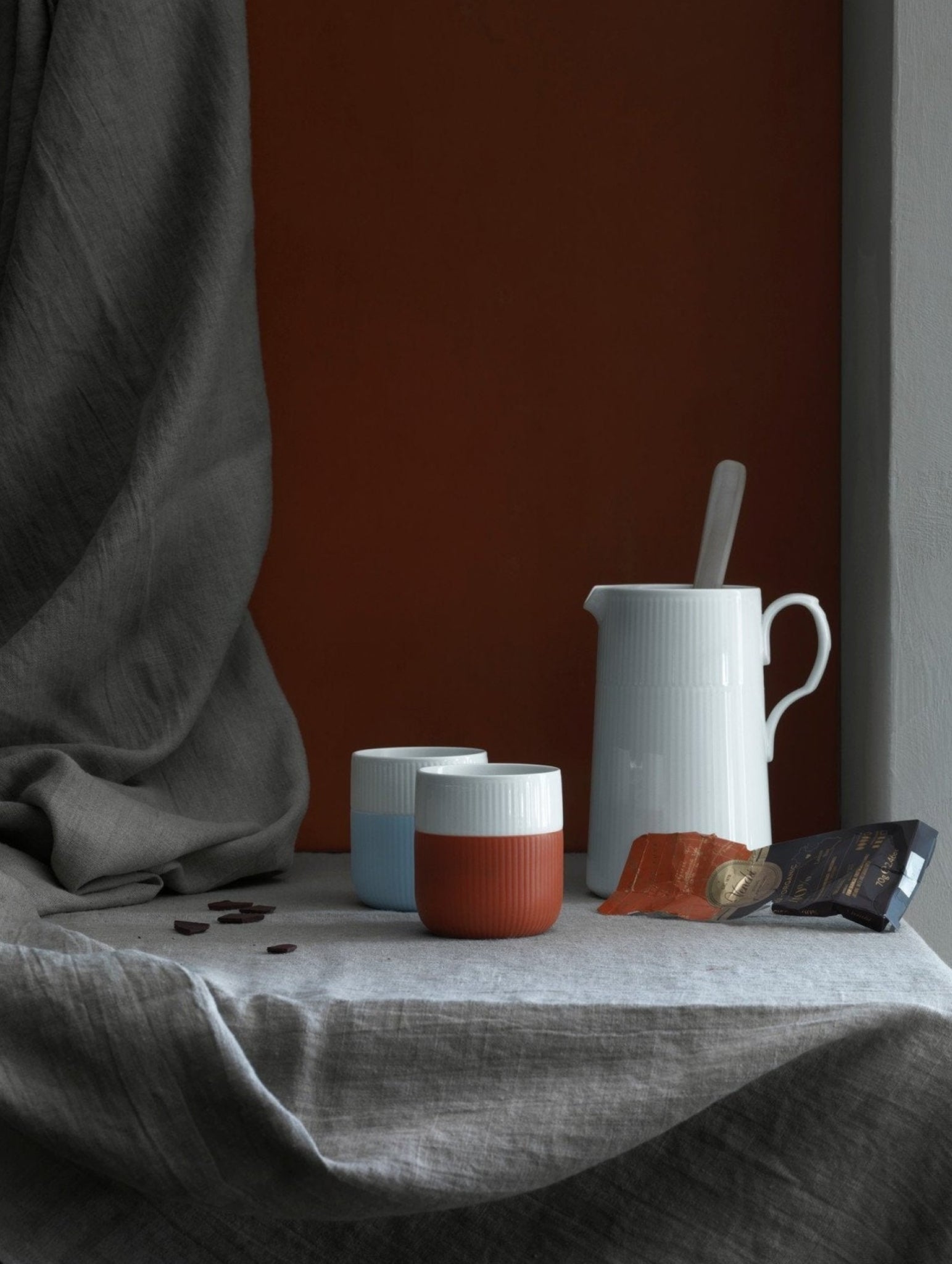 Royal Copenhagen White Fluted Jug, 1,5l