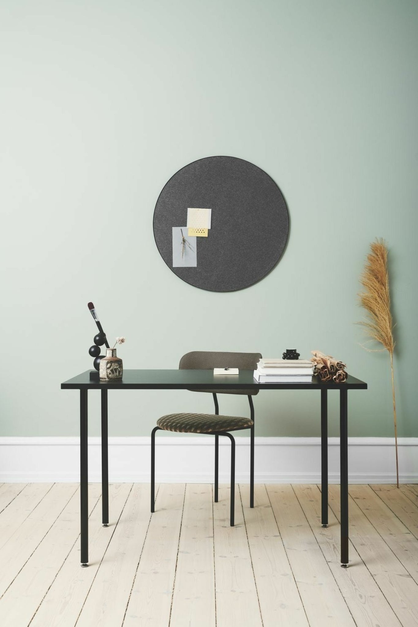 Gejst Retell Pinboard 80cm Black - Sound-Absorbing Felt by C.F. Møller