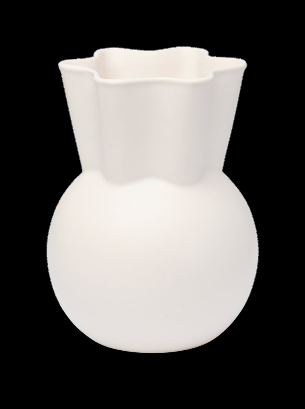 Spring Copenhagen Vase With Curved Top, 20cm