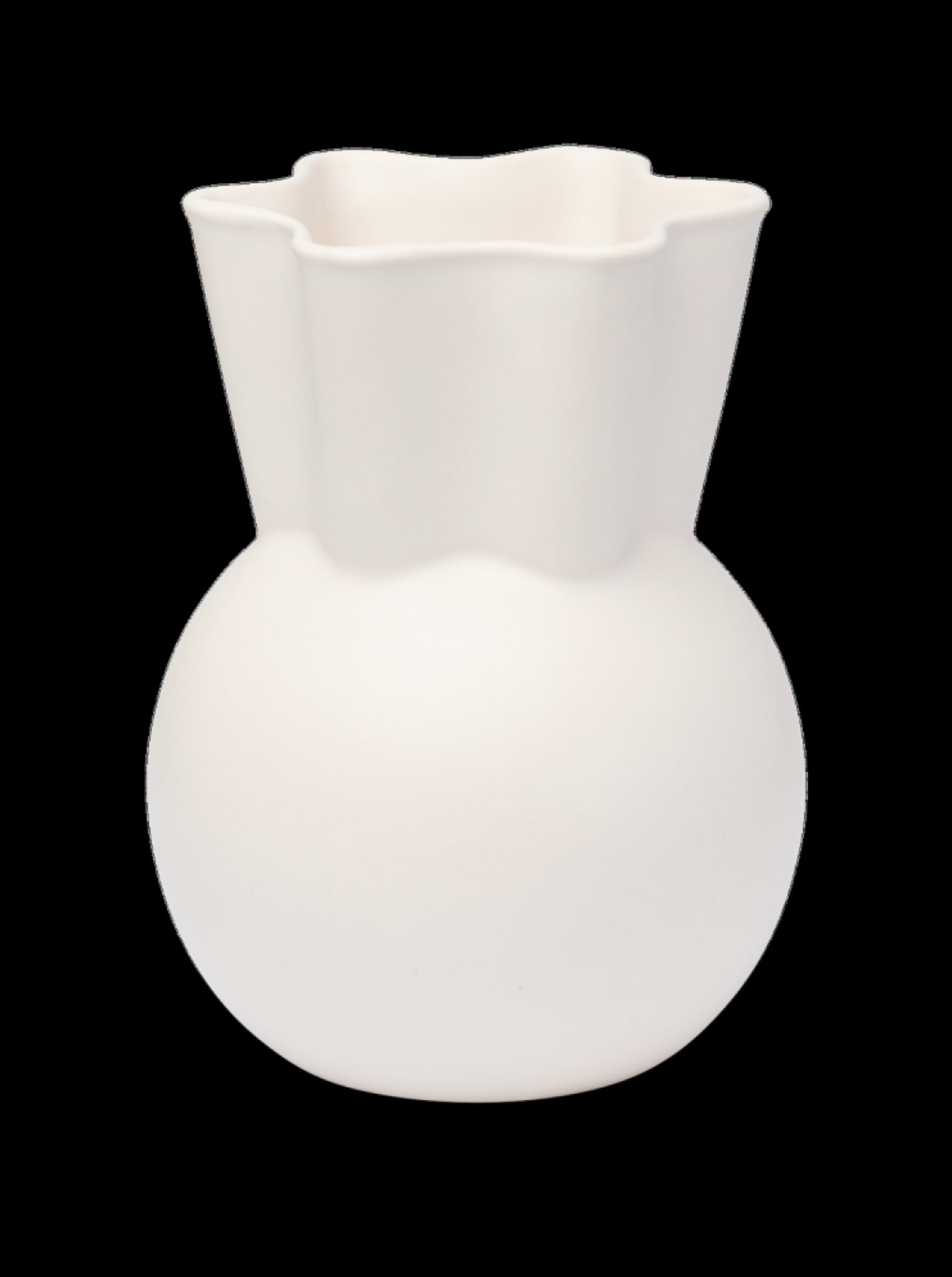 Spring Copenhagen Vase With Curved Top, 20cm