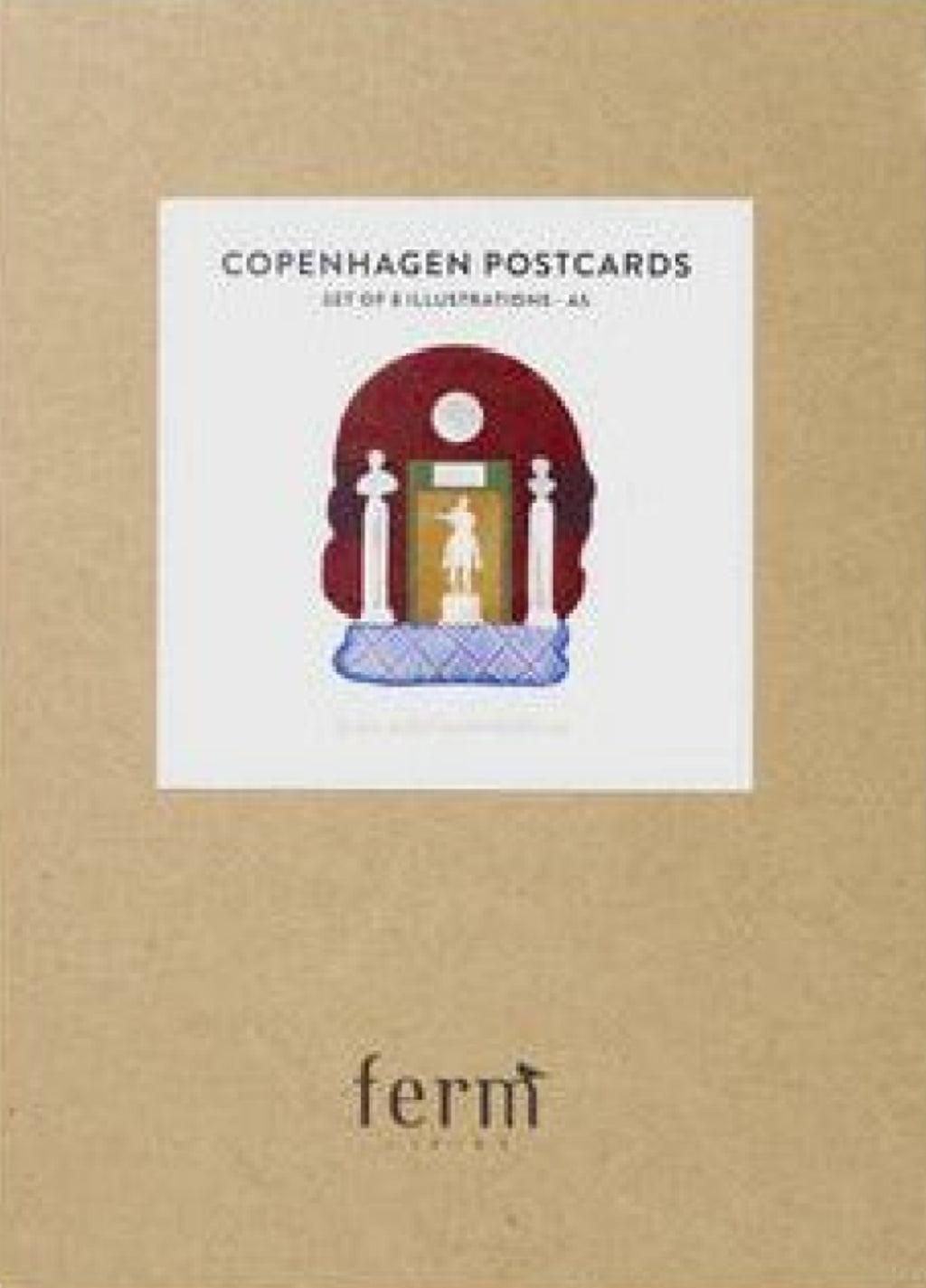 Ferm Living Copenhagen Postcards, 8pcs.