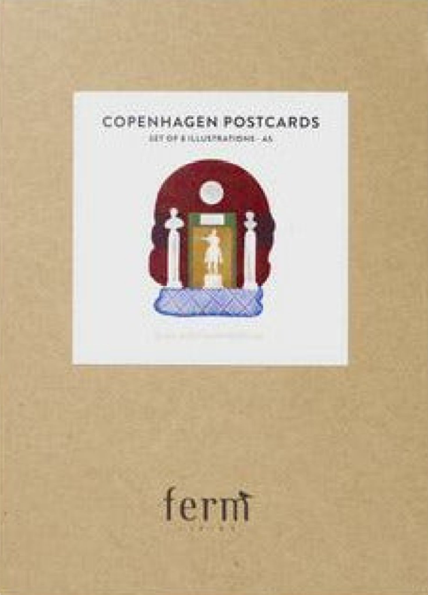 Ferm Living Copenhagen Postcards, 8pcs.